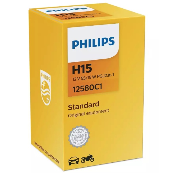 Bec Philips H15 12V 55/15W PGJ23T-1 12580C1